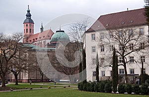 Public park in Baden-Baden photo