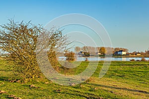 Public park Blauwe kamer in Wageningen in the Netherlands