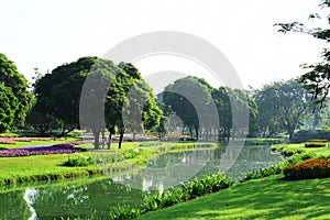 Public park at Suanluang Rama 9