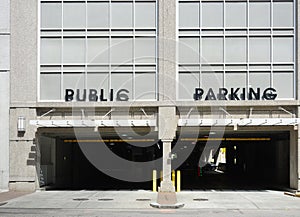 Public parking garage