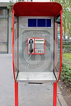 Public payphone