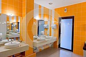 Pubblico toilette terme Specchio 