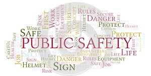 Public Safety word cloud.