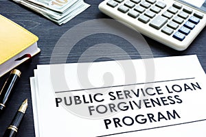 Public Service Loan Forgiveness PSLF Program documents.