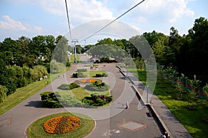 Public Silesian Park in Chorzow