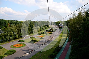 Public Silesian Park in Chorzow