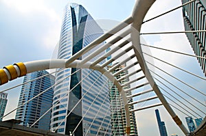 Public Sky bridge at Sathon junction