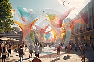 Public spaces transformed into vibrant hubs of