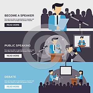 Public Speaking Banner