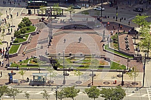 Public Square in Cleveland