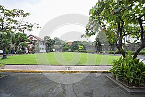 Public square at Fort Santiago; Intramuros; Manila; Philippines