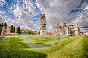 Public square of miracle in Pisa