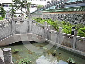 Public square street rest garden Yau Ma Tei, Hong Kong