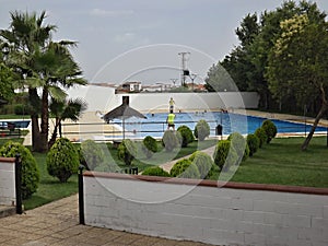 Public Swimming pool in La Coronada, Badajoz - Spain