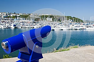 Public Telescope overlooking Harbourside