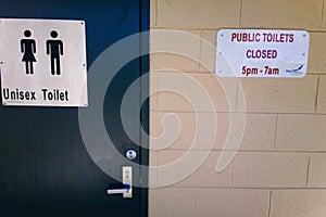 Public Toilet at Bulls Camp Reserve Highway Rest Area Australia
