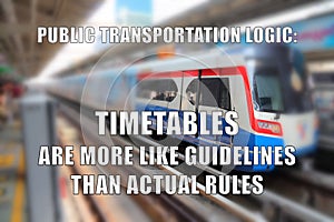Public transit logic