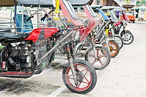 Public transport in Ko Sichang, Thailand