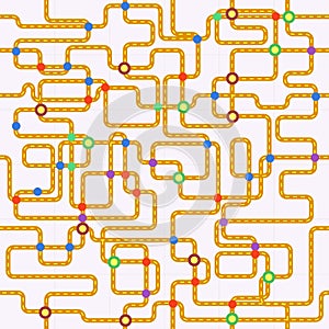 Public transport or tube map