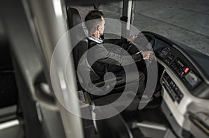 Public Transportation Bus Driver Profession