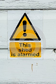 Public warning signs