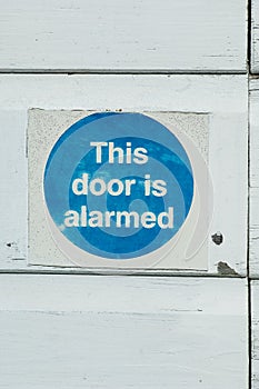 Public warning signs