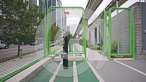 Public water fountain Brickell Miami Underline