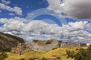 Puca Pucara ruins Cuzco Peru