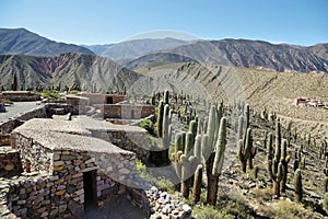 The Pucara de Tilcara pre-inca fortification national monument photo