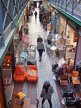 Puces de Saint Ouen, largest flea market in Paris