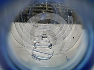 A puddle in a bottle