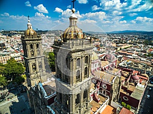 Puebla cathedral photo