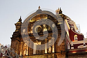 Puebla Cathedral in Puebla city, Mexico photo