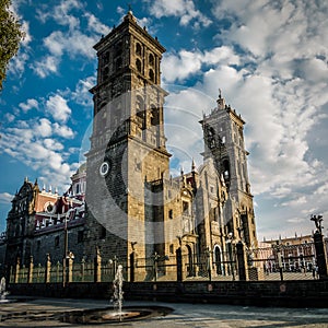 Puebla Cathedral - Puebla, Mexico photo