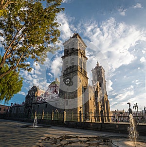 Puebla Cathedral - Puebla, Mexico