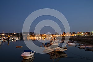 Puebla del Caramiñal marina, Galicia, Spain