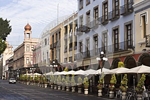 Puebla downtown