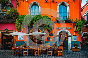 Puebla\'s Culinary Gem: Single-Floor Restaurant with Cool Mexican Flair. photo