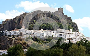 Pueblo blanco in Andalusia, Spain photo