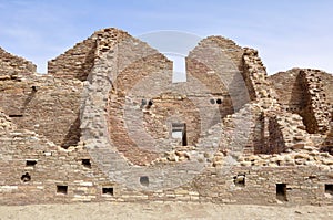 Pueblo del Arroyo ruins, Chaco Canyon, New Mexico (USA) photo