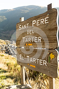 Pueblo del El Tarter en Canillo, Andorra. OtoÃÂ±o photo