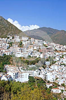 Pueblo town of Ojen near Marbella in Spain