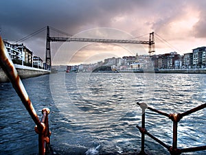 Puente colgante de Vizcaya photo