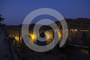 Puente de Alcantara in Extremadura, Spain