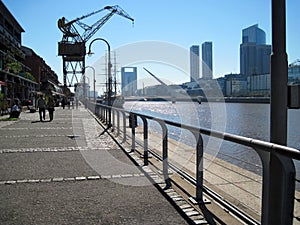 Puente de la Mujer Puerto Madero Buenos Aires Argentina