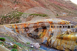 Puente del inca. The Inca's Bridge.