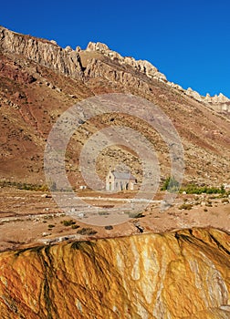 Puente del Inca in Mendoza Province, Argentina