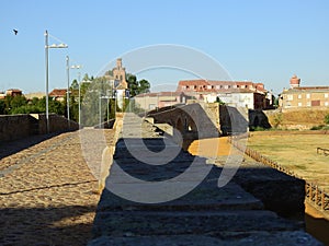 Puente del Paso Honroso en Hospital de Orbigo LeÃÂ³n photo