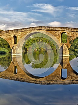 Puente la Reina bridge , Navarre photo