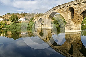 Puente la Reina bridge , Navarre photo